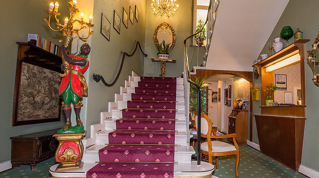 Hotel Stephan Hamburg: Reception