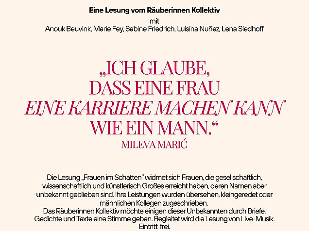 Frauen im Schatten