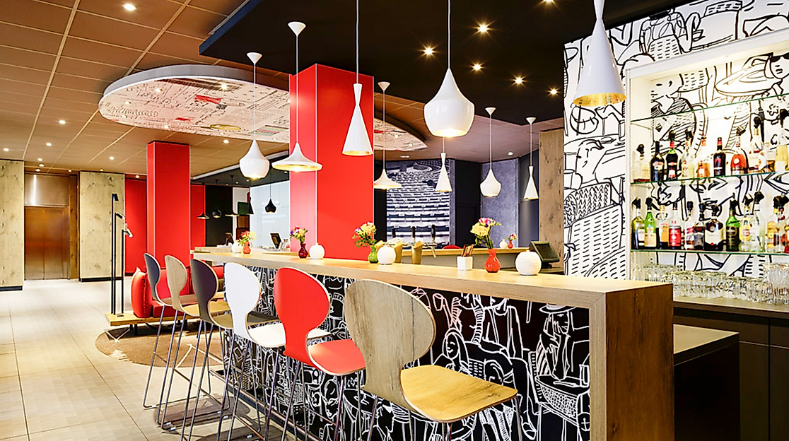 Hotel ibis Hamburg Alster Centrum: Bar