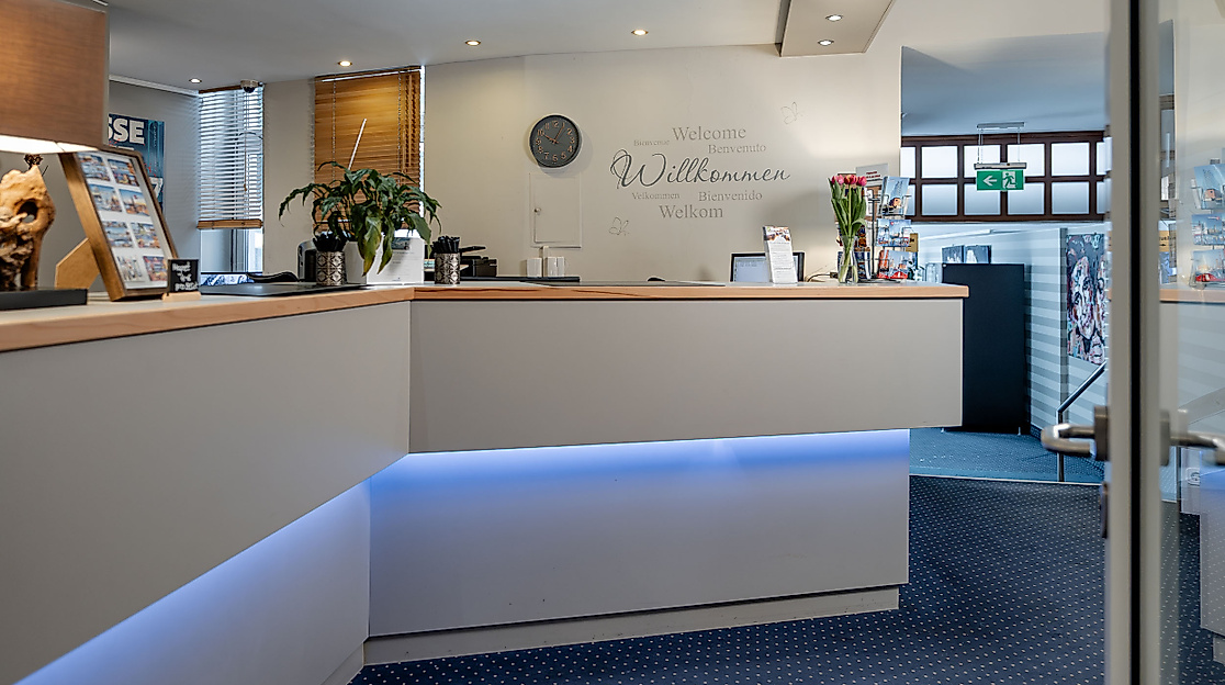 relexa hotel Bellevue Hamburg: reception