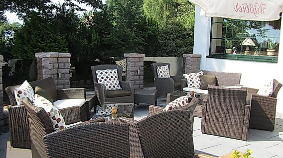 Hotel Cordes am Rosengarten, Rosengarten: Terrace