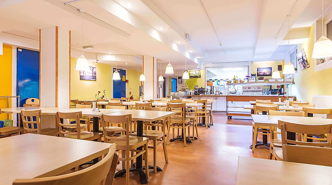 a&o City Hotel Hammer Kirche Hamburg: Breakfast room