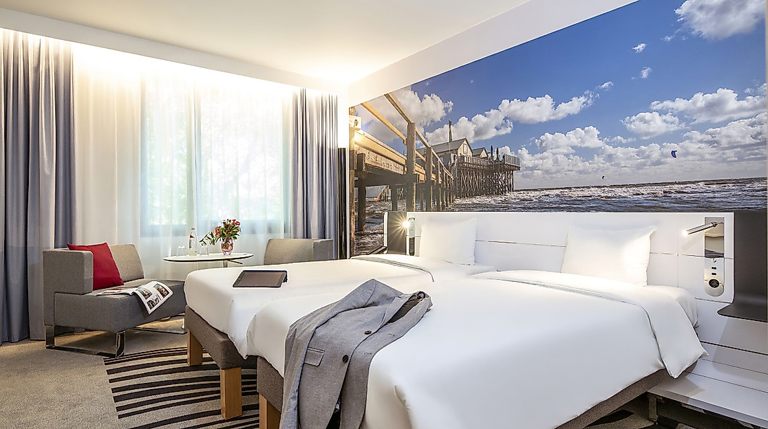 Hotel Novotel Hamburg City Alster: Twin room