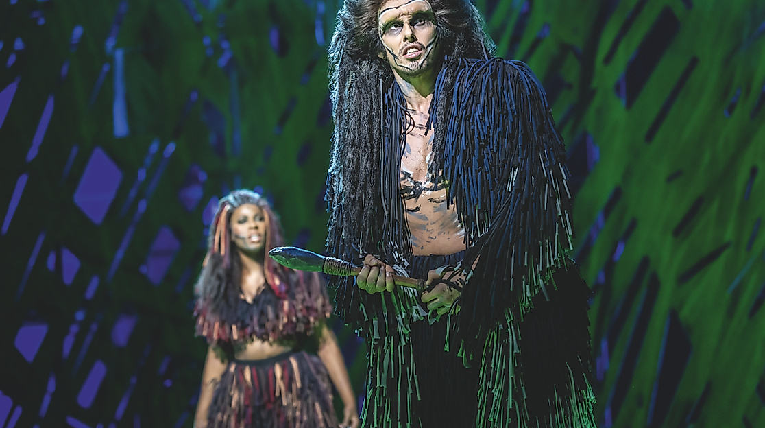 Szenenbild Disneys Musical TARZAN: Kala und Kerchak