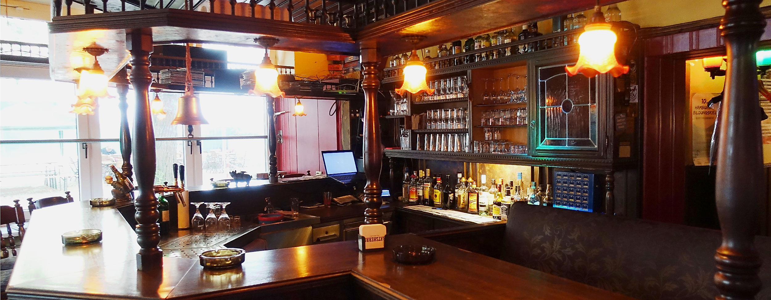 The pub "Zur stumpfen Ecke"