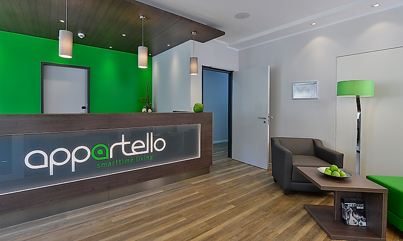 Hotel appartello - smarttime living Hamburg: Reception