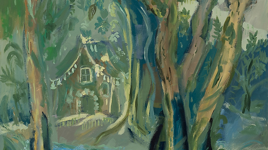 karen-kilimnik-the-green-fairy-cottage-in-the-vietnamese-jungle-courtesy-the-artist-sprueth-magers-galerie-eva-presenhuber