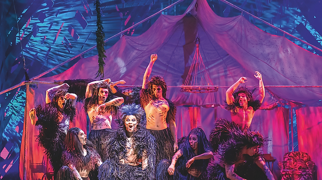 Szenenbild Disneys Musical TARZAN: Tanzende Affen