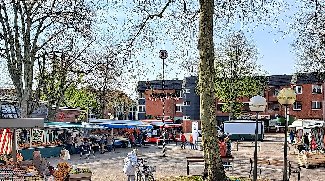Wochenmarkt in Wahlstedt