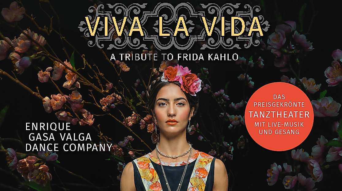Depiction of the main theme of the event “Viva a Vida – A Tribute to Frida Kahlo.”