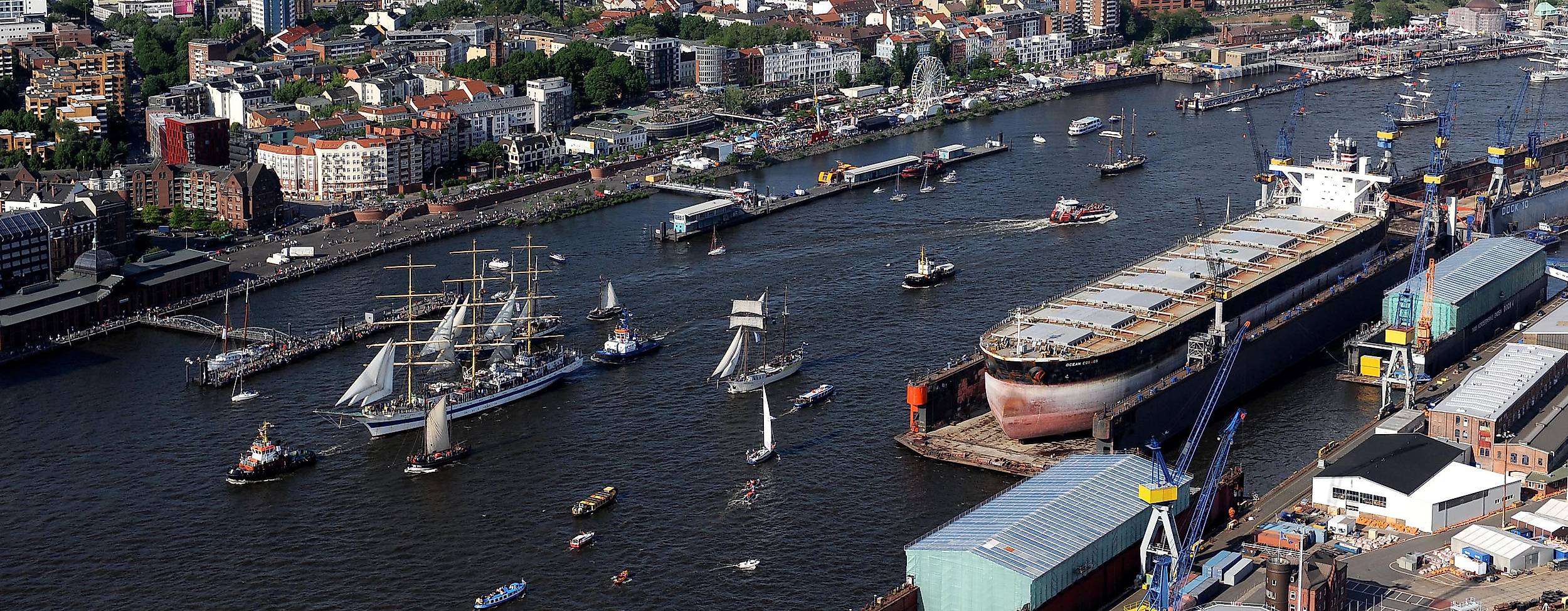 The Tall Ship Parade on Sunday