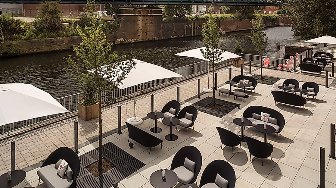 Hotel INNSIDE Hamburg Hafen: Terrace