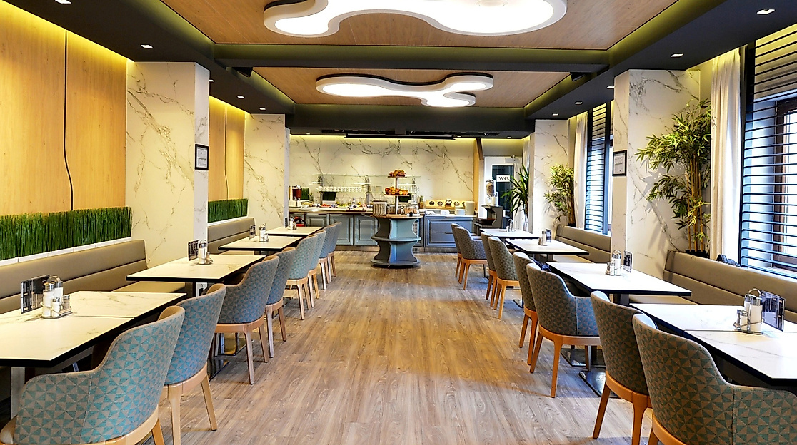 St. Joseph Hotel Hamburg: Breakfastroom