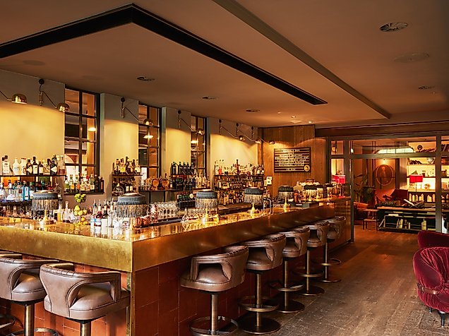 Bar Mangold at the Gastwerk Hotel in Hamburg