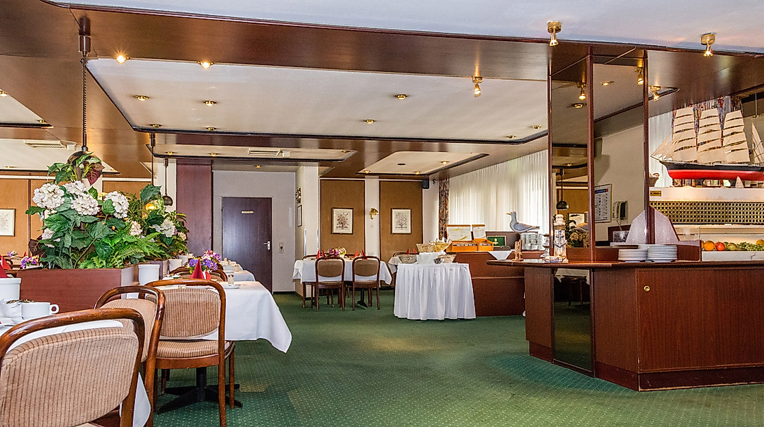 Hotel Helgoland Hamburg: Breakfast room