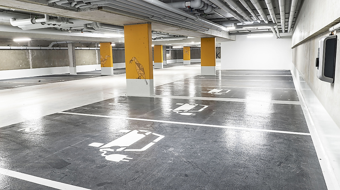 Signature Hotel Skarv Hamburg: Underground parking