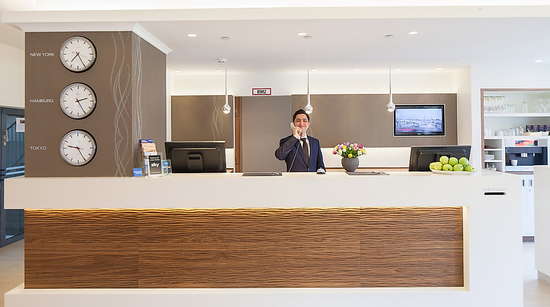Apartment-Hotel Hamburg Mitte: Reception