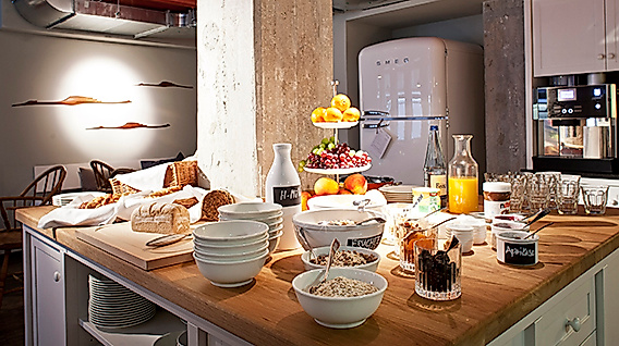 Hotel Henri Hamburg: Breakfast Room