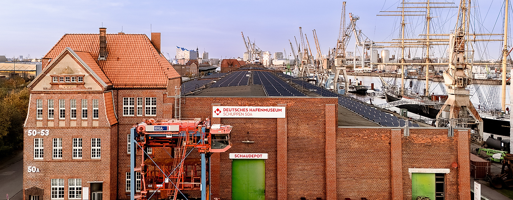 Deutsches_Hafenmuseum_im Aufbau, Standort Schuppen 50 A, 2024, © SHMH, Foto Jérome Gerull.01.web