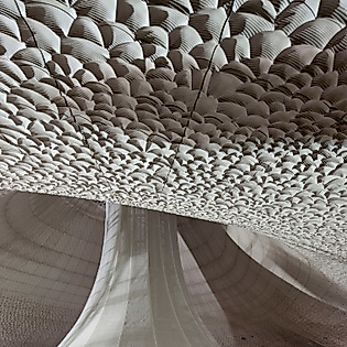 Paneele aus Gipsfaserbeton