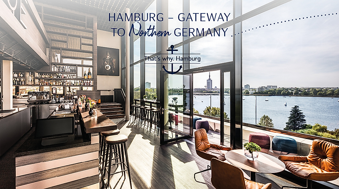 Restaurant in Hamburg in Northern Germany
