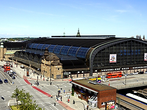 Der Hamburger Hauptbahnhof