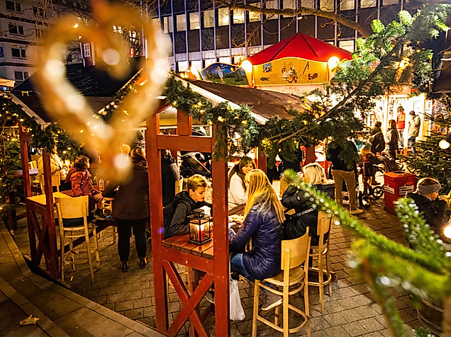 At the christmas market Osterstraße