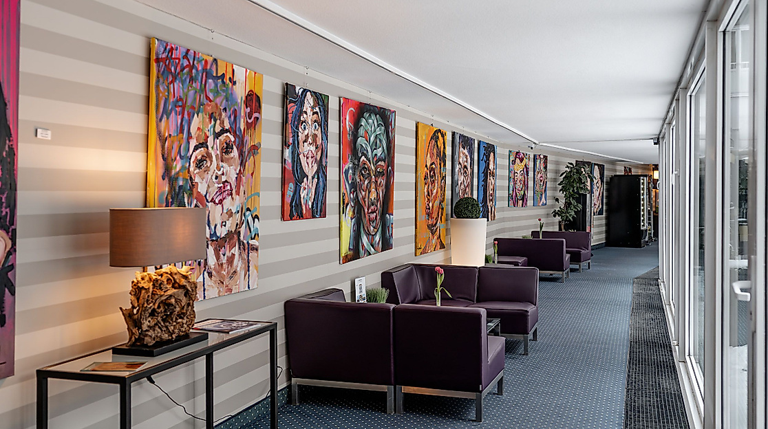 relexa hotel Bellevue Hamburg: Gallery floor