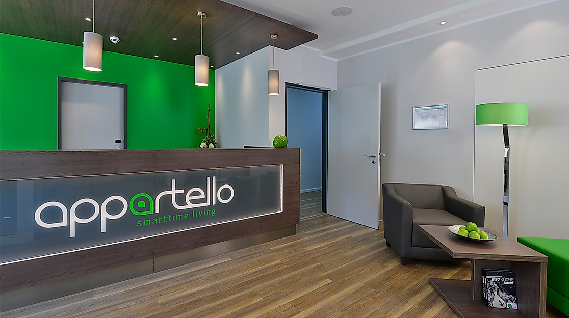Hotel appartello - smarttime living Hamburg: Reception