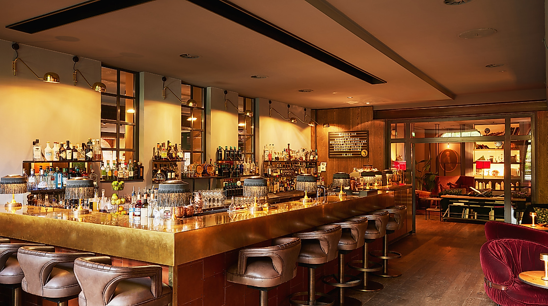 Bar Mangold at the Gastwerk Hotel in Hamburg