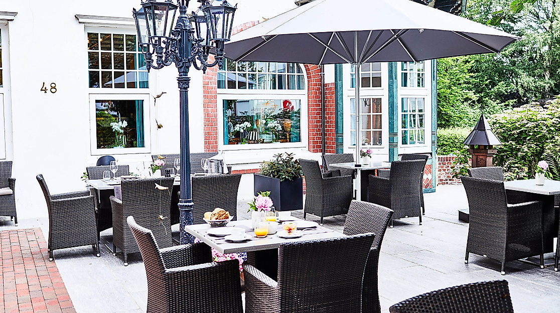 Hotel Cap Polonio Pinneberg: Terrace