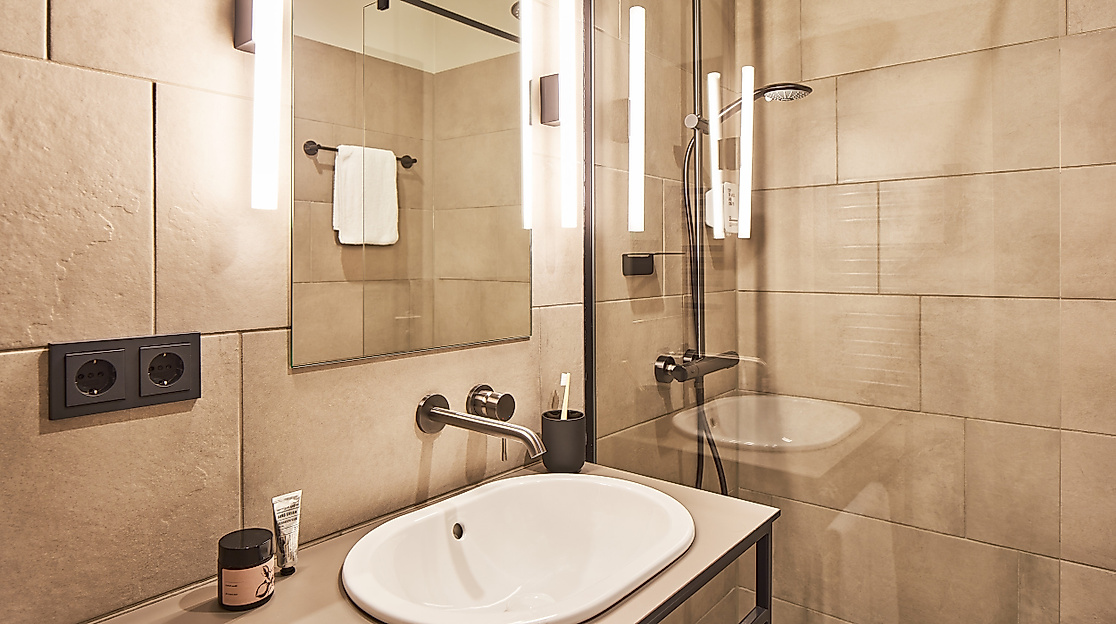 Hood House Hotel Hamburg: Bathroom