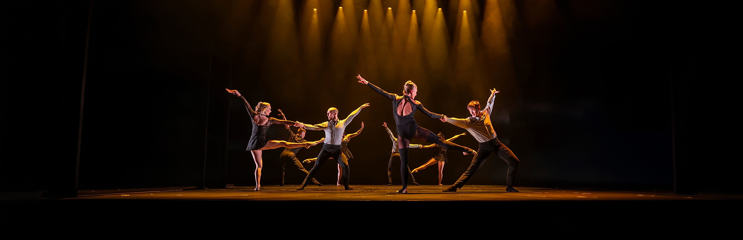 Ballett Darsteller auf der Bühne