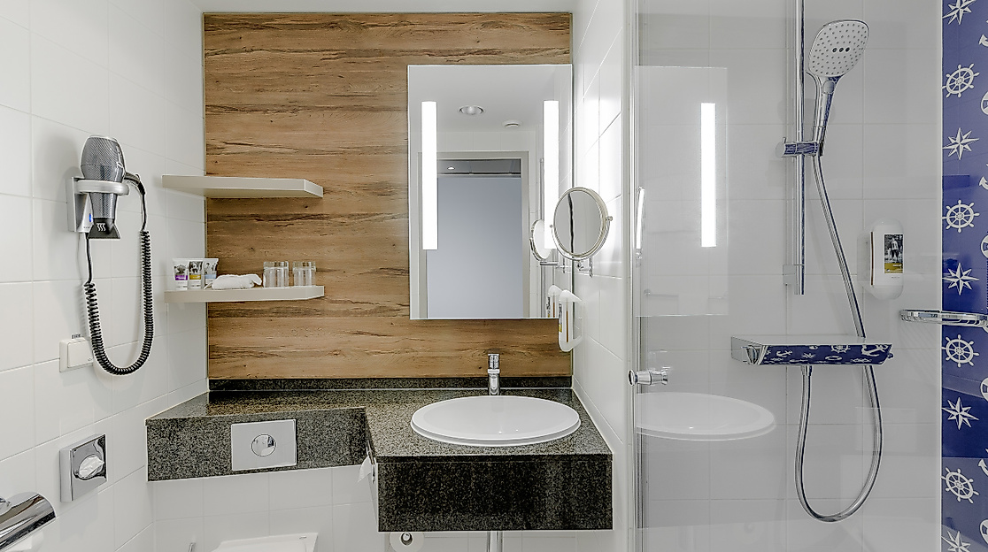 Mercure Hotel Hamburg Mitte: Bathroom