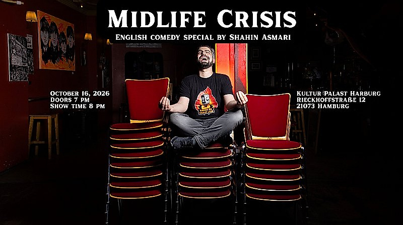 Midlife Crisis – English Comedy Solo Special by Shahin Asmari