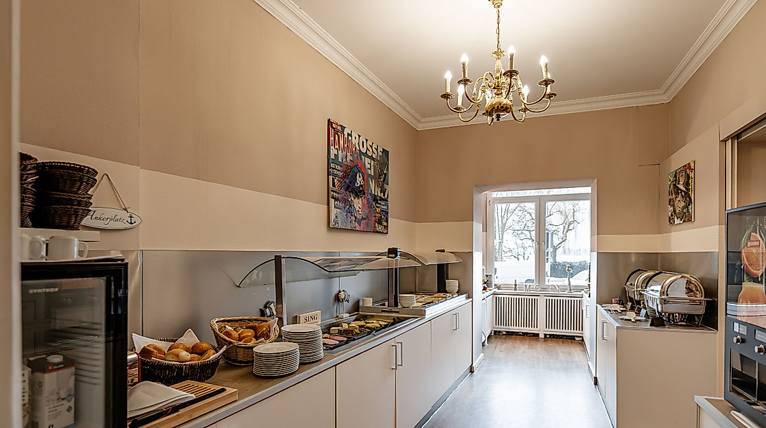 relexa hotel Bellevue Hamburg: breakfast