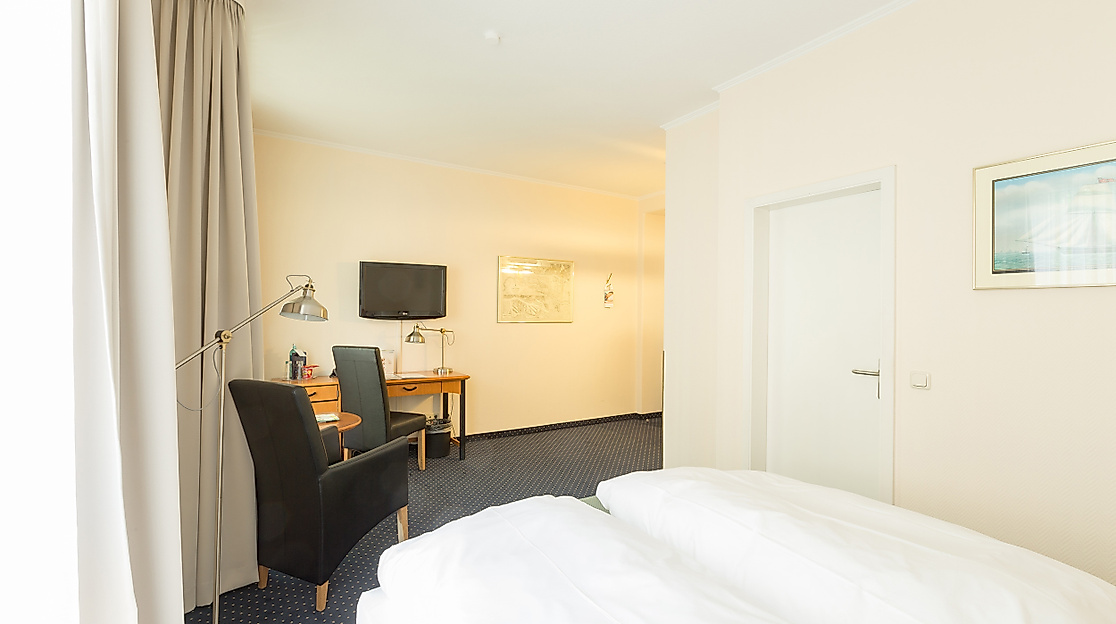 relexa hotel Bellevue Hamburg: Double room