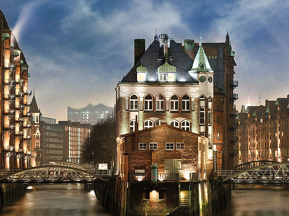 UNESCO Welterbe Speicherstadt in Hamburg