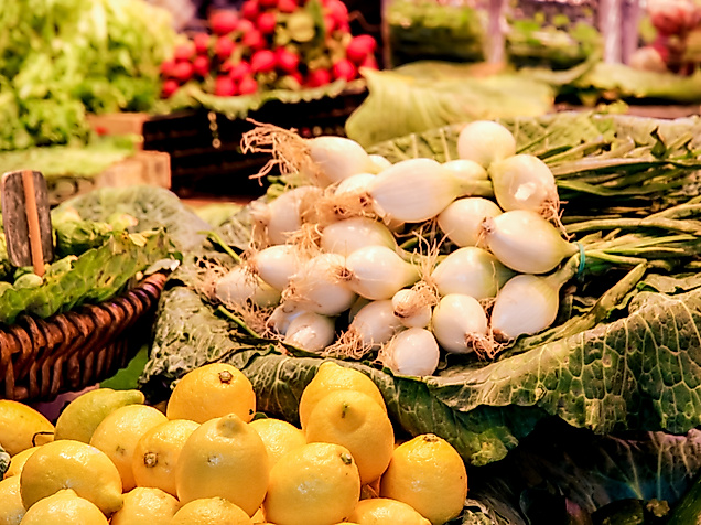 Wochenmarkt auf dem Eckhoffplatz