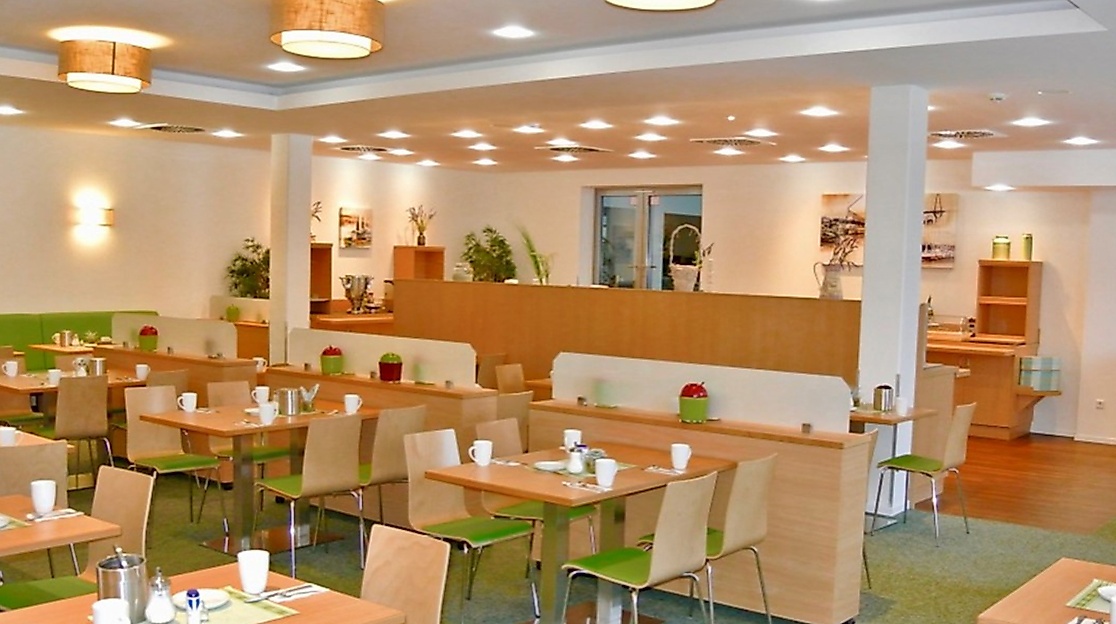 Hotel Panorama Inn und Boardinghaus Hamburg: Breakfast room
