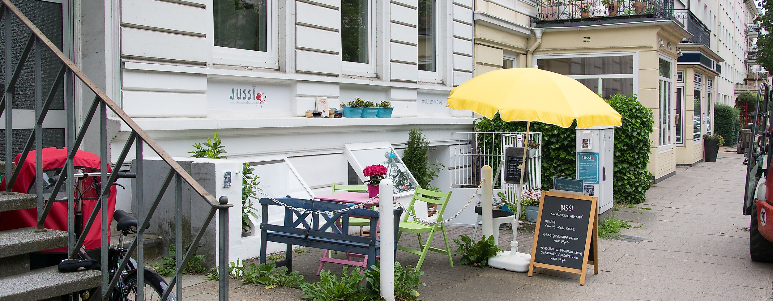 Jussis Krimi-Buch-Café