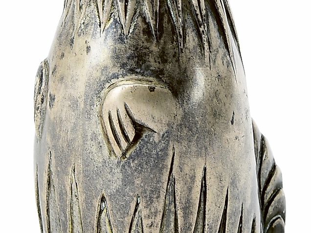 Ewald Mataré: Beaver, 1964, silver, Museum Kurhaus Kleve – Ewald Mataré-Sammlung, Schenkung Guido de Werd 2021 aus dem Nachlass Sonja Mataré
