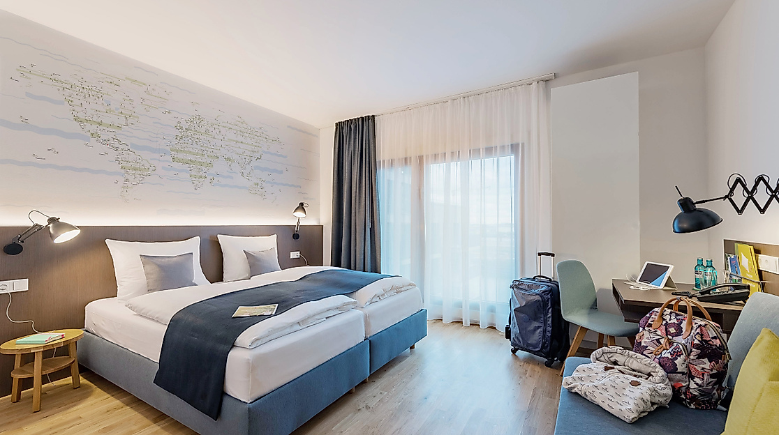 JUFA Hotel Hamburg HafenCity: Family room