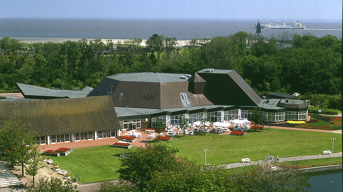 Kugelbake-Halle mit Kurpark