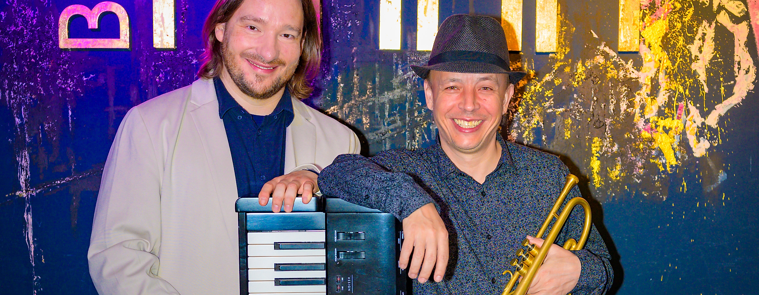 Bar Italia - Open Stage Wednesday - Ivo Kanivo, Denis Goev  -  ƒôÀWolfgang Grumblat