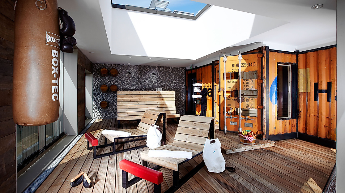 25hours Hotel HafenCity: Sauna